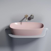 Раковина Ceramicanova Element CN6049MP, 60 см, сантехфарфор, цвет розовый матовый