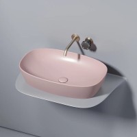 Раковина Ceramicanova Element CN6049MP, 60 см, сантехфарфор, цвет розовый матовый