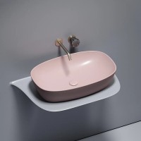 Раковина Ceramicanova Element CN6049MP, 60 см, сантехфарфор, цвет розовый матовый