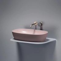 Раковина Ceramicanova Element CN6049MP, 60 см, сантехфарфор, цвет розовый матовый