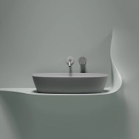 Раковина Ceramicanova Element CN6049MSG, 60 см, сантехфарфор, цвет серый матовый