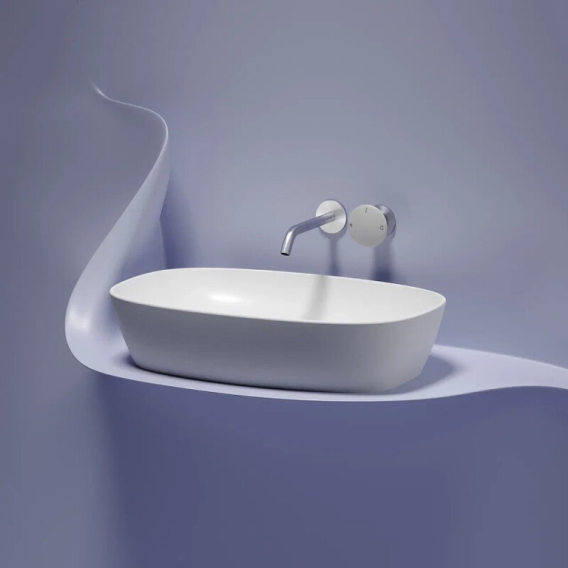 Раковина Ceramicanova Element CN6049MW, 60 см, сантехфарфор, цвет белый матовый
