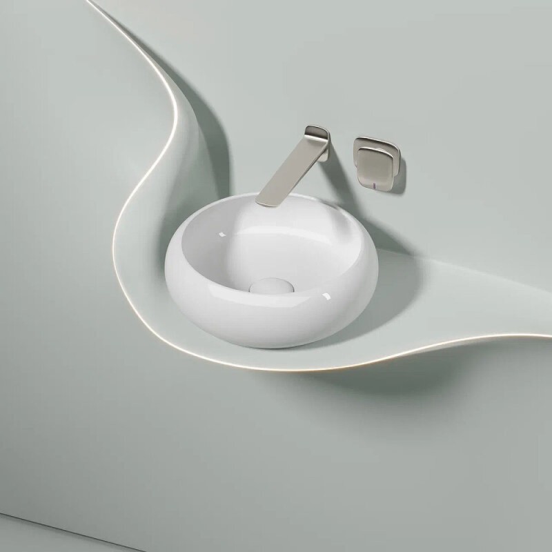 Раковина Ceramicanova Element CN6050, 36 см, сантехфарфор, цвет белый
