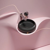 Раковина Ceramicanova Element CN6050MB, 36 см, сантехфарфор, цвет черный матовый
