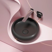 Раковина Ceramicanova Element CN6050MB, 36 см, сантехфарфор, цвет черный матовый