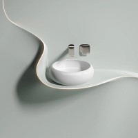 Раковина Ceramicanova Element CN6050MW, 36 см, сантехфарфор, цвет белый матовый
