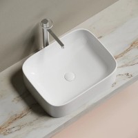 Раковина Ceramicanova Element CN6052, 50 см, сантехфарфор, цвет белый