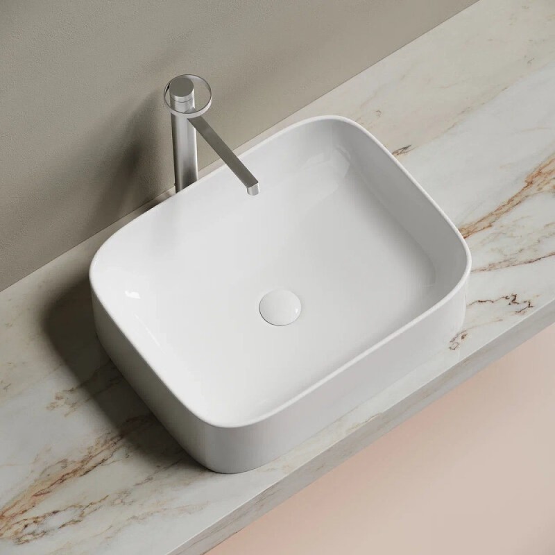 Раковина Ceramicanova Element CN6052, 50 см, сантехфарфор, цвет белый