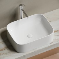 Раковина Ceramicanova Element CN6052, 50 см, сантехфарфор, цвет белый