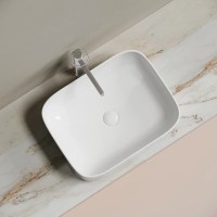 Раковина Ceramicanova Element CN6052, 50 см, сантехфарфор, цвет белый