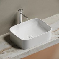 Раковина Ceramicanova Element CN6052, 50 см, сантехфарфор, цвет белый