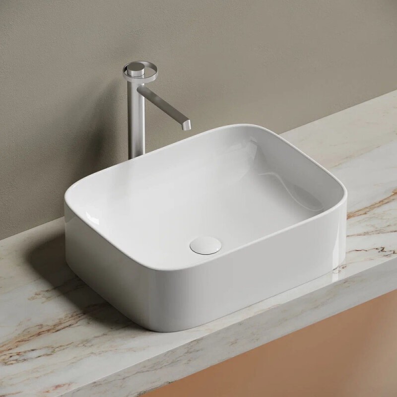 Раковина Ceramicanova Element CN6052, 50 см, сантехфарфор, цвет белый