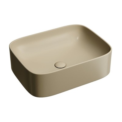 Раковина Ceramicanova Element CN6052MC, 50 см, сантехфарфор, цвет капучино матовый