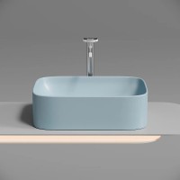 Раковина Ceramicanova Element CN6052ML, 50 см, сантехфарфор, цвет голубой матовый