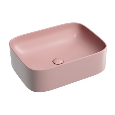 Раковина Ceramicanova Element CN6052MP, 50 см, сантехфарфор, цвет розовый матовый