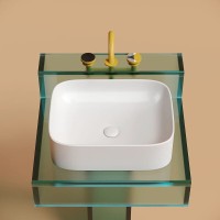 Раковина Ceramicanova Element CN6052MW, 50 см, сантехфарфор, цвет белый матовый