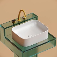Раковина Ceramicanova Element CN6052MW, 50 см, сантехфарфор, цвет белый матовый