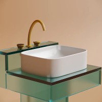 Раковина Ceramicanova Element CN6052MW, 50 см, сантехфарфор, цвет белый матовый
