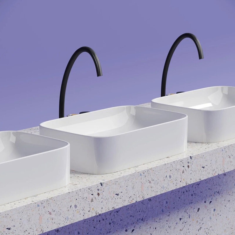 Раковина Ceramicanova Element CN6053, 60 см, сантехфарфор, цвет белый
