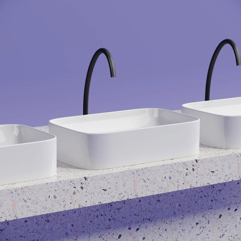Раковина Ceramicanova Element CN6053, 60 см, сантехфарфор, цвет белый
