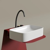 Раковина Ceramicanova Element CN6053MW, 60 см, сантехфарфор, цвет белый матовый