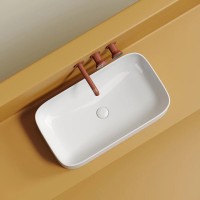 Раковина Ceramicanova Element CN6054, 70 см, сантехфарфор, цвет белый