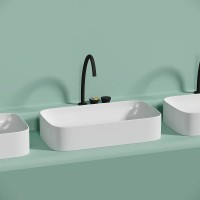 Раковина Ceramicanova Element CN6054MW, 70 см, сантехфарфор, цвет белый матовый