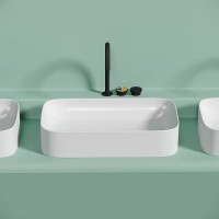 Раковина Ceramicanova Element CN6054MW, 70 см, сантехфарфор, цвет белый матовый
