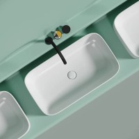 Раковина Ceramicanova Element CN6054MW, 70 см, сантехфарфор, цвет белый матовый