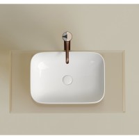 Раковина Ceramicanova Element CN6055, 50 см, сантехфарфор, цвет белый