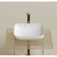 Раковина Ceramicanova Element CN6055, 50 см, сантехфарфор, цвет белый