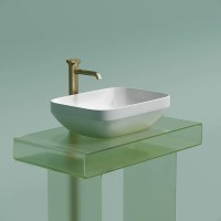Раковина Ceramicanova Element CN6055MW, 50 см, сантехфарфор, цвет белый матовый