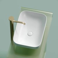 Раковина Ceramicanova Element CN6055MW, 50 см, сантехфарфор, цвет белый матовый