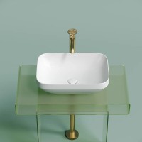 Раковина Ceramicanova Element CN6055MW, 50 см, сантехфарфор, цвет белый матовый