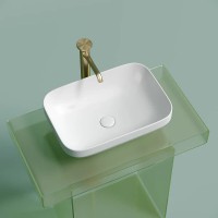 Раковина Ceramicanova Element CN6055MW, 50 см, сантехфарфор, цвет белый матовый