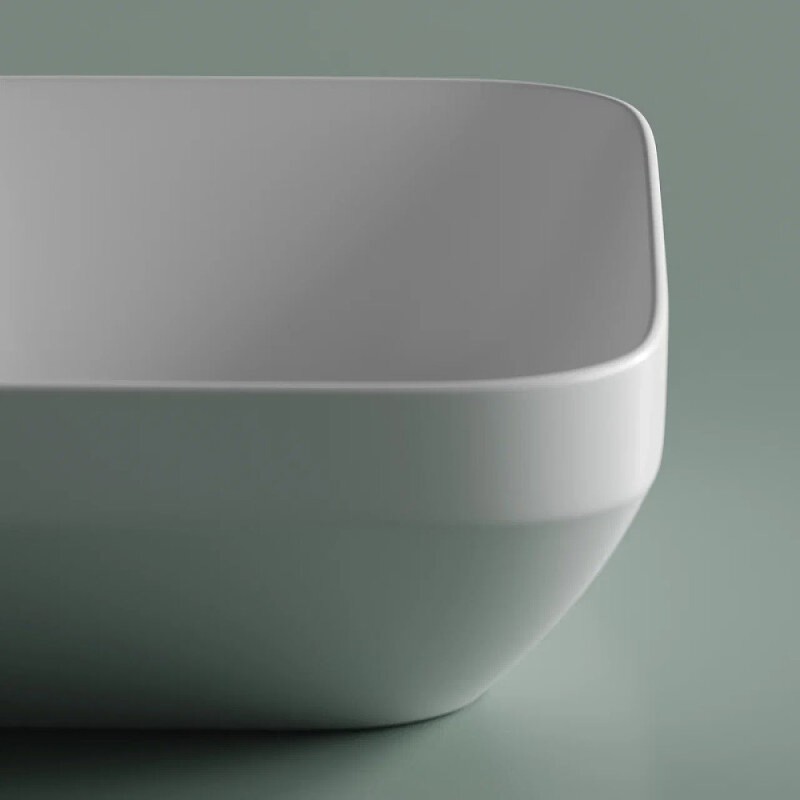Раковина Ceramicanova Element CN6055MW, 50 см, сантехфарфор, цвет белый матовый