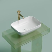 Раковина Ceramicanova Element CN6055MW, 50 см, сантехфарфор, цвет белый матовый