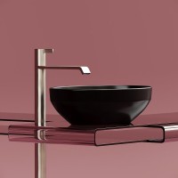 Раковина Ceramicanova Element CN6056MB, 50 см, сантехфарфор, цвет черный матовый