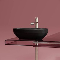 Раковина Ceramicanova Element CN6056MB, 50 см, сантехфарфор, цвет черный матовый