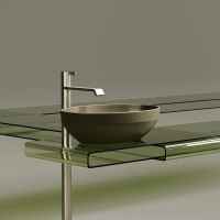Раковина Ceramicanova Element CN6056MC, 50 см, сантехфарфор, цвет капучино матовый