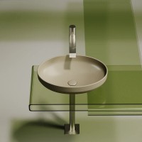 Раковина Ceramicanova Element CN6056MC, 50 см, сантехфарфор, цвет капучино матовый