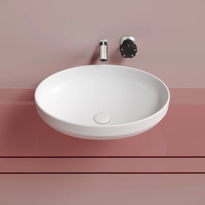 Раковина Ceramicanova Element CN6056MW, 50 см, сантехфарфор, цвет белый матовый