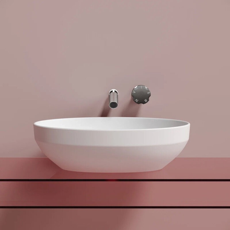 Раковина Ceramicanova Element CN6056MW, 50 см, сантехфарфор, цвет белый матовый