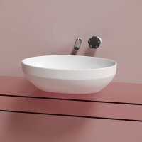 Раковина Ceramicanova Element CN6056MW, 50 см, сантехфарфор, цвет белый матовый