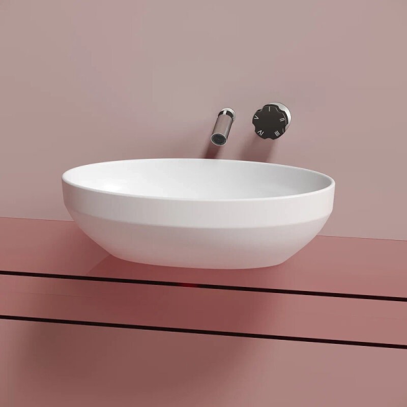 Раковина Ceramicanova Element CN6056MW, 50 см, сантехфарфор, цвет белый матовый