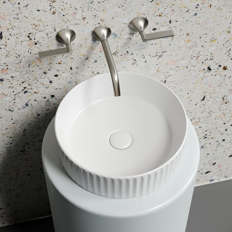 Раковина Ceramicanova Element CN6057, 36 см, сантехфарфор, цвет белый