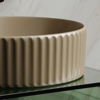 Раковина Ceramicanova Element CN6057MC, 36 см, сантехфарфор, цвет капучино матовый