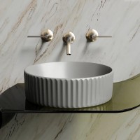 Раковина Ceramicanova Element CN6057MH, 36 см, сантехфарфор, цвет антрацит матовый