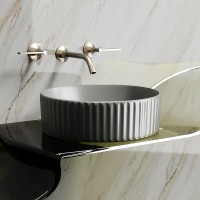 Раковина Ceramicanova Element CN6057MH, 36 см, сантехфарфор, цвет антрацит матовый