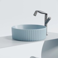 Раковина Ceramicanova Element CN6057ML, 36 см, сантехфарфор, цвет голубой матовый